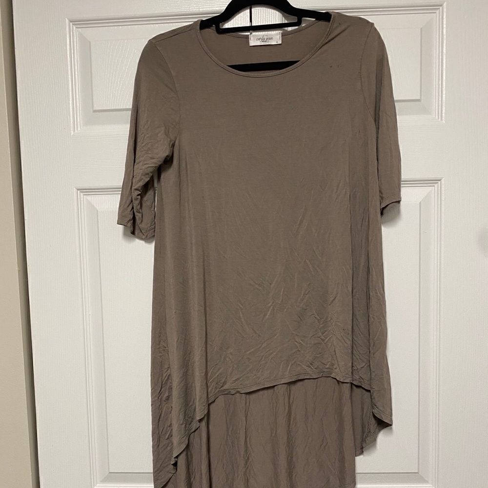 Carly Jean small green tunic